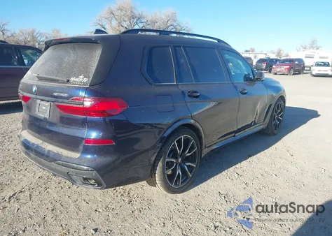 2022 BMW X7 xDrive40I z USA, uszkodzony, nr VIN 5UXCW2C08N9M85394